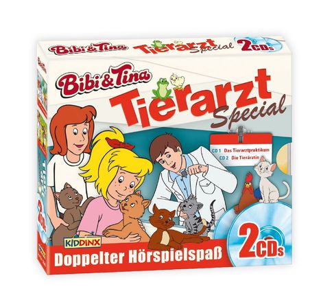 Bibi &amp; Tina - 2er CD-Box Tierarzt-Special, 2 CDs