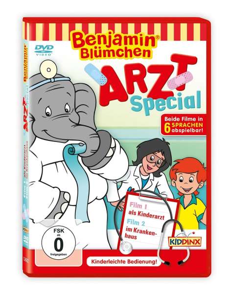 Benjamin Blümchen - Arzt-Special, 2 DVDs
