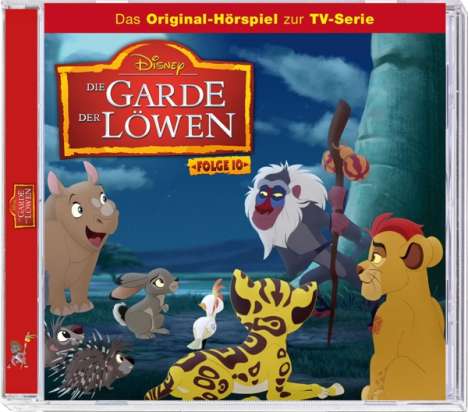 Disney - Die Garde der Löwen 10: Ein eigenes Revier / Paviane!, CD