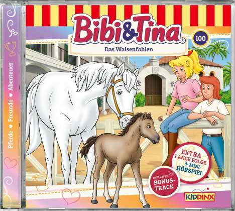 Bibi und Tina 100: Das Waisenfohlen, CD