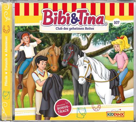 Bibi und Tina 107: Club der geheimen Reiter, CD