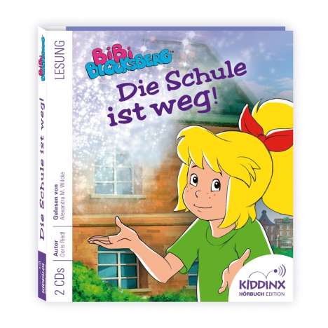 Bibi Blocksberg Hörbuch - Die Schule ist weg, 2 CDs