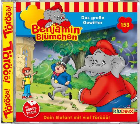Benjamin Blümchen 153. Das große Gewitter, CD