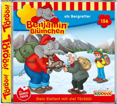 Benjamin Blümchen (156) als Bergretter, CD