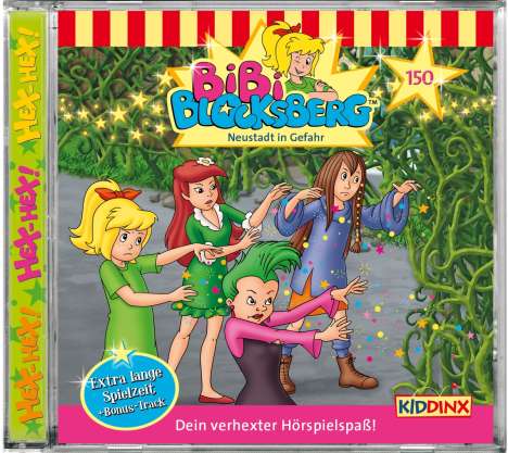 Bibi Blocksberg 150: Neustadt in Gefahr (Jubiläumshörspiel), CD