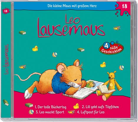 Leo Lausemaus Folge 18: Der tolle Büchertag, CD