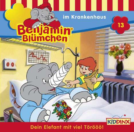 Elfie Donnelly: Benjamin Blümchen 013 im Krankenhaus, CD