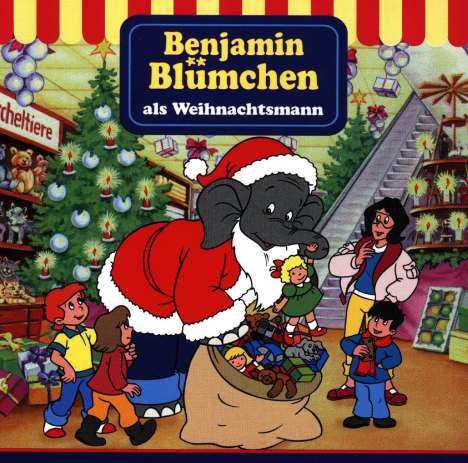 Benjamin Blümchen 021 als Weihnachtsmann. CD, CD