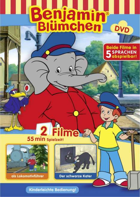 Benjamin Blümchen: ...als Lokomotivführer / Der schwarze Kater, DVD