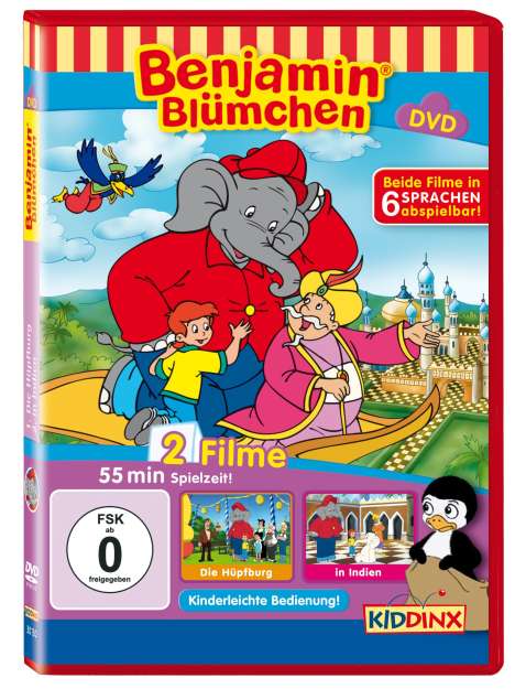 Benjamin Blümchen: Die Hüpfburg / ...in Indien, DVD