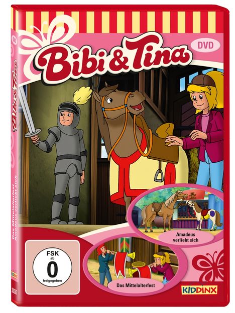 Bibi und Tina: Amadeus verliebt sich / Das Mittelalterfest, DVD