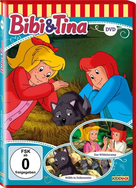 Bibi und Tina: Das Wildniscamp / Wölfe in Falkenstein, DVD