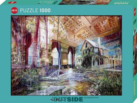 Jacob Brostrup: Intruding House Puzzle 1000 Teile, Diverse