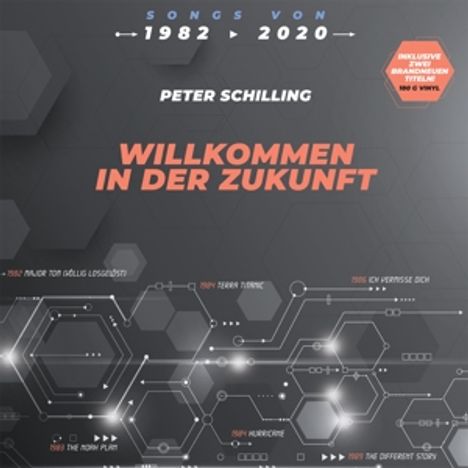 Peter Schilling: Willkommen in der Zukunft (180g) (Limited Numbered Edition), LP