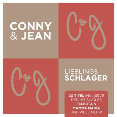 Conny &amp; Jean: Lieblingsschlager, CD