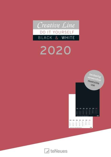 Creative Line Bastelkalender 2in1 2020, Diverse