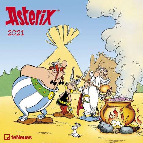 Asterix 2021 Broschürenkalender, Kalender