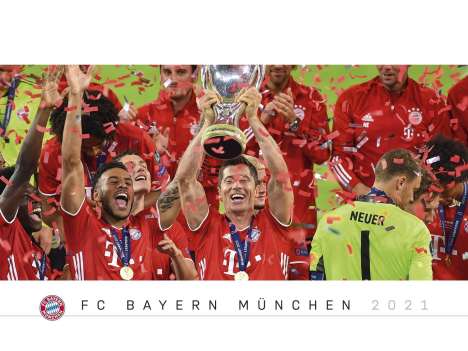 FC Bayern München 2021 64x48, Buch