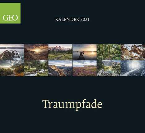 GEO Klassiker: Traumpfade 2021, Kalender