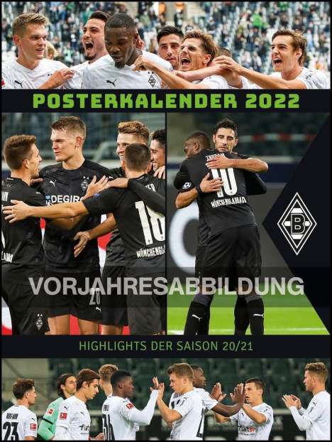 Borussia Mönchengladbach 2023 48x64, Kalender
