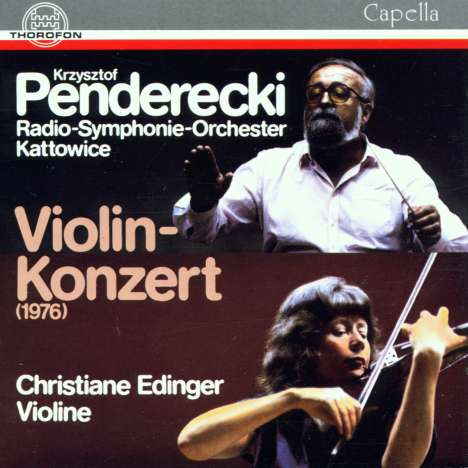 Krzysztof Penderecki (1933-2020): Violinkonzert Nr.1 (1976), CD