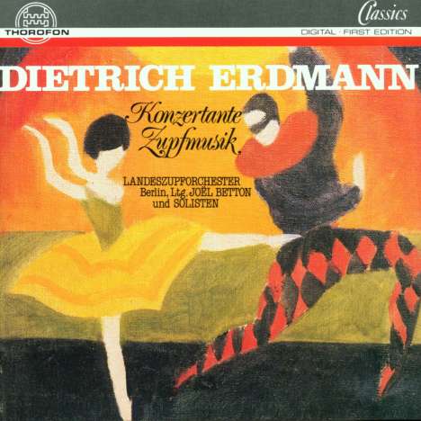 Dietrich Erdmann (1917-2009): Konzertante Zupfmusik, CD