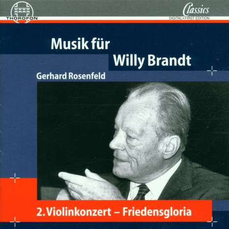 Gerhard Rosenfeld (1931-2003): Violinkonzert Nr.2, CD