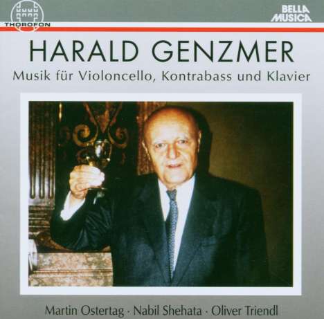 Harald Genzmer (1909-2007): Sonaten für Cello &amp; Klavier Nr.1 &amp; 2, CD