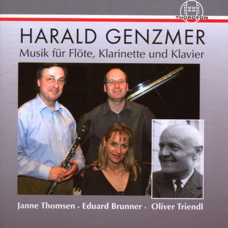 Harald Genzmer (1909-2007): Sonate für Klarinette &amp; Klavier, CD