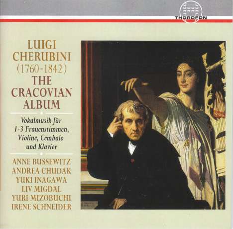 Luigi Cherubini (1760-1842): Vokalmusik für 1-3 Frauenstimmen, Violine, Cembalo &amp; Klavier "The Cracovian Album", 2 CDs