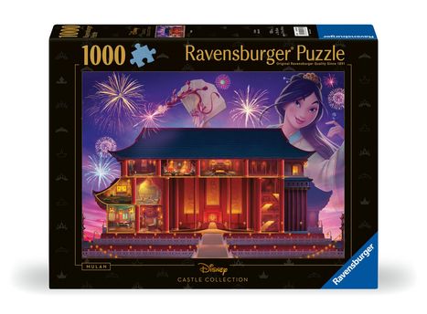 Ravensburger Puzzle 12000260 - Mulan - 1000 Teile Disney Castle Collection Puzzle für Erwachsene und Kinder ab 14 Jahren, Diverse