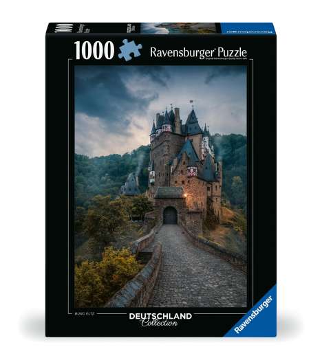 Ravensburger Puzzle Deutschland Collection 12000626 Burg Eltz - 1000 Teile Puzzle für Erwachsene und Kinder ab 14 Jahren, Diverse