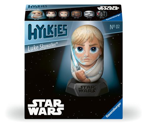 Ravensburger Hylkies: Die neue Sammelfigurenreihe zum selbst zusammenbauen. Figur #02 - Luke Skywalker - Für alle Star Wars Fans - Aufbauen, Verlieben, Sammeln, Diverse