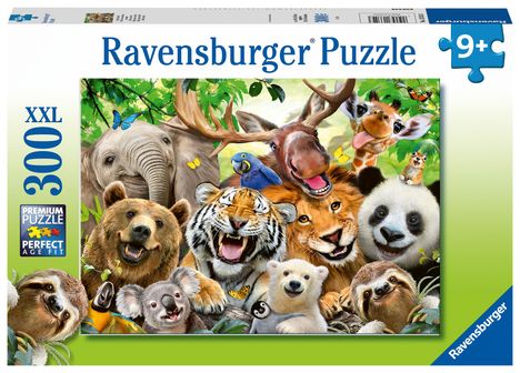 Ravensburger Kinderpuzzle - 13354 Bitte lächeln! - 300 Teile Puzzle für Kinder ab 9 Jahren, Diverse