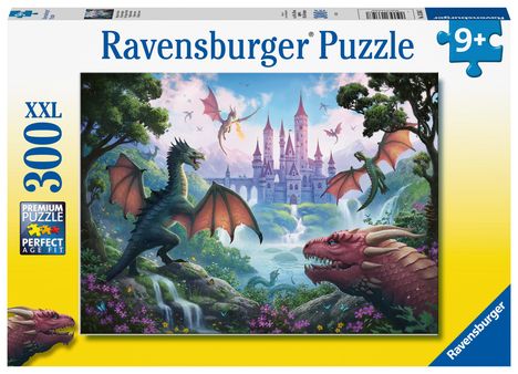 Ravensburger Kinderpuzzle - 13356 Magischer Drache - 300 Teile Puzzle für Kinder ab 9 Jahren, Diverse