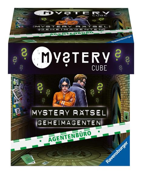 Mystery Cube "Das Agentenbüro" - Rätsel für EXIT-Begeisterte ab 10 Jahren, Diverse