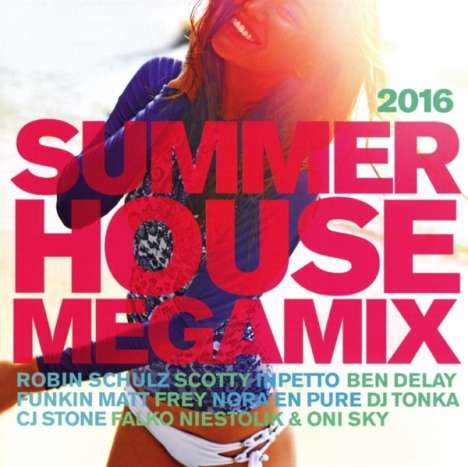 Summer House Megamix 2016, 2 CDs