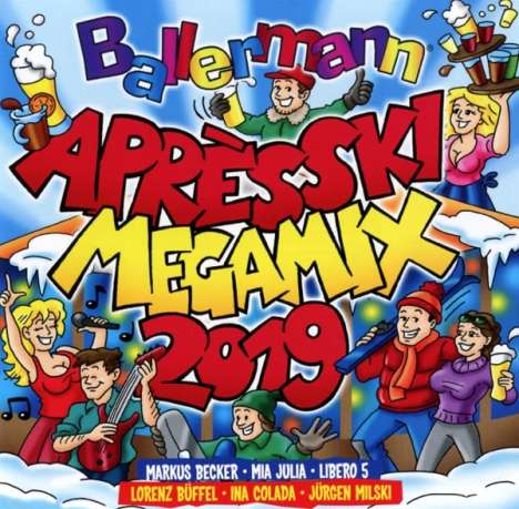 Ballermann Apres Ski Megamix 2019, 2 CDs