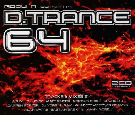 Gary D. Presents D. Trance 64, 3 CDs