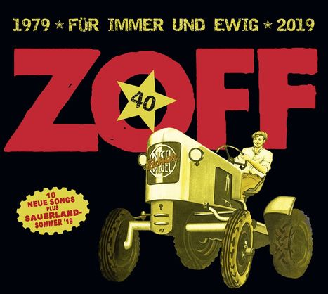 Zoff: 1979 - 2019: Für immer und ewig, CD