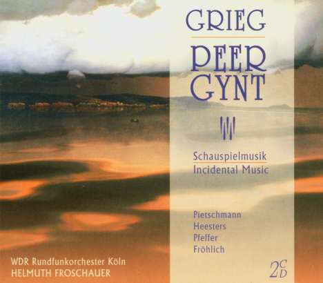 Edvard Grieg (1843-1907): Peer Gynt op.23, 2 CDs
