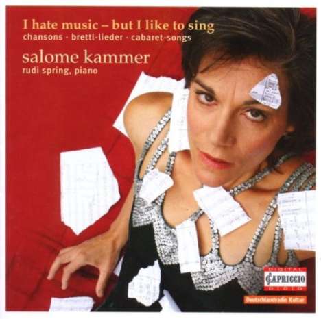 Salome Kammer - I hate music,but I like to sing, CD