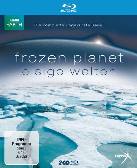 Frozen Planet - Eisige Welten (Gesamtausgabe) (Blu-ray), 2 Blu-ray Discs