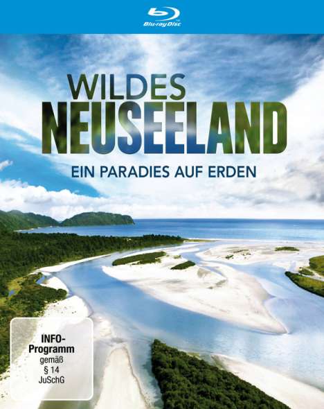 Wildes Neuseeland - Ein Paradies auf Erden (Blu-ray), Blu-ray Disc