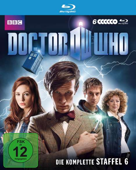 Doctor Who Season 6 (Blu-ray), 6 Blu-ray Discs