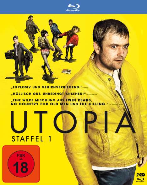 Utopia Staffel 1 (Blu-ray), 2 Blu-ray Discs