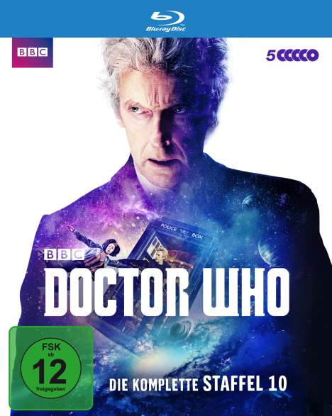 Doctor Who Staffel 10 (Blu-ray), 5 Blu-ray Discs