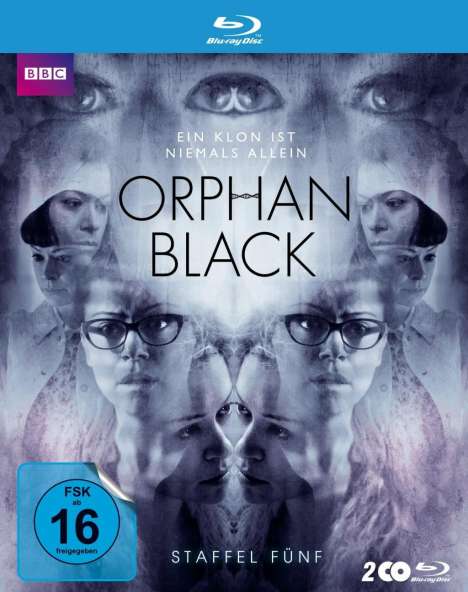 Orphan Black Staffel 5 (finale Staffel) (Blu-ray), 2 Blu-ray Discs