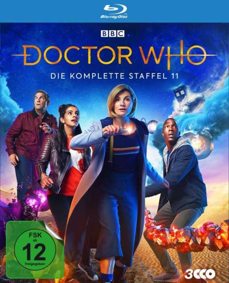 Doctor Who Staffel 11 (Blu-ray), 3 Blu-ray Discs
