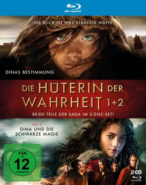 Die Hüterin der Wahrheit 1 &amp; 2 (Blu-ray), 2 Blu-ray Discs